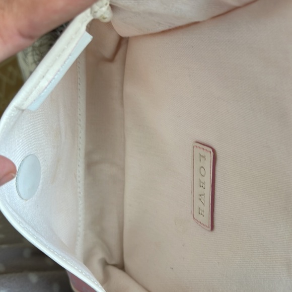 LOEWE Anagram Canvas Crossbody/Slingbag - Picture 9 of 11